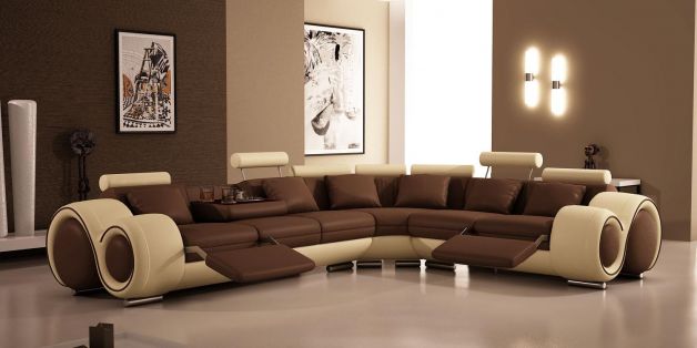 divano salone moderno